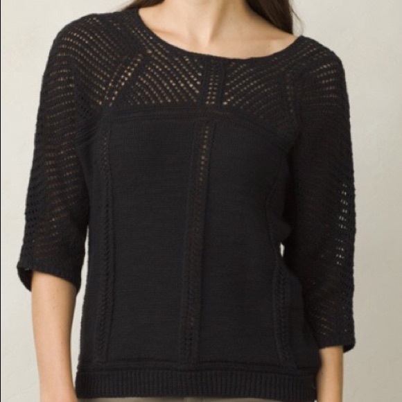 Prana Sweaters - prAna Getup Sweater NWT, Black Size Large